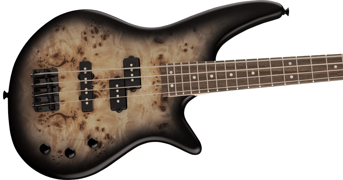 Jackson JS Series Spectra Bass JS2P Bass Guitar - Black Burst w/ Instrument Cable