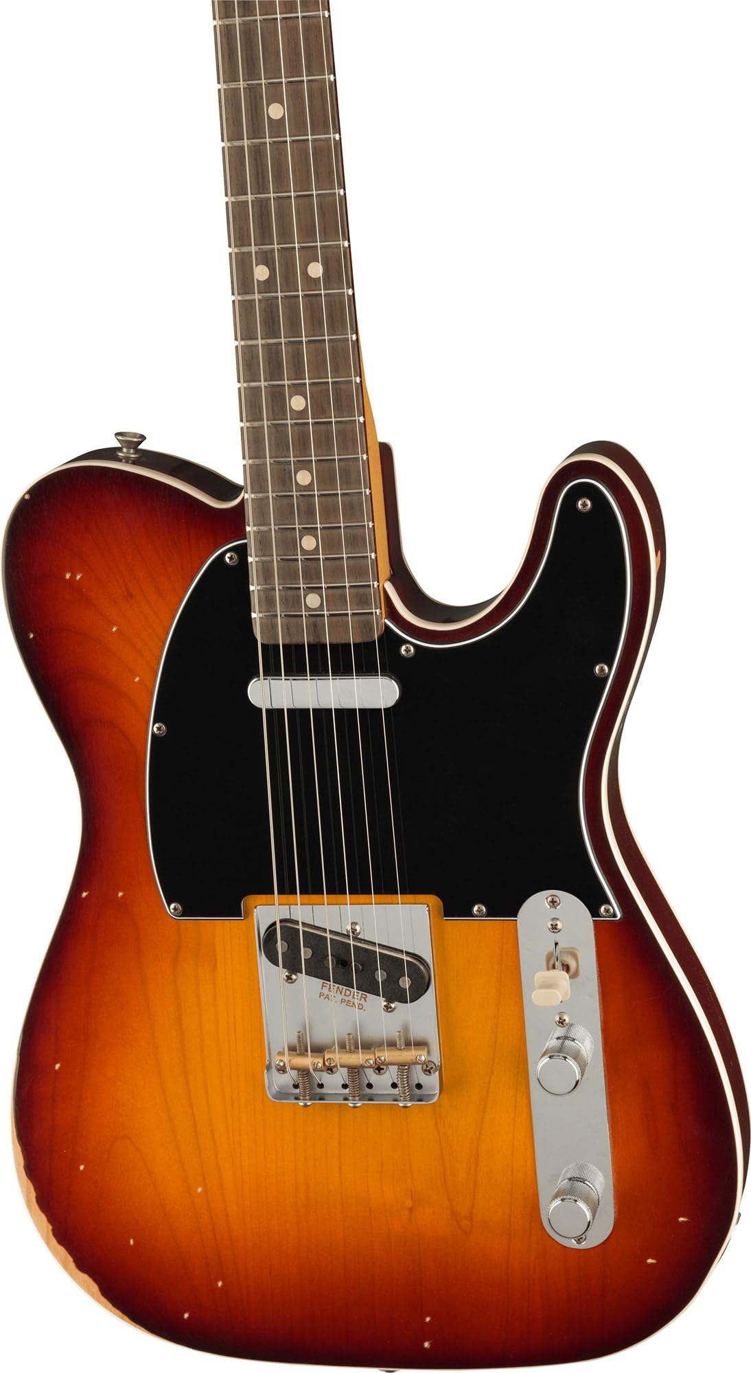 Fender Jason Isbell Custom Telecaster - 3-Color Chocolate Burst w/ Guitar Cleaning Kit