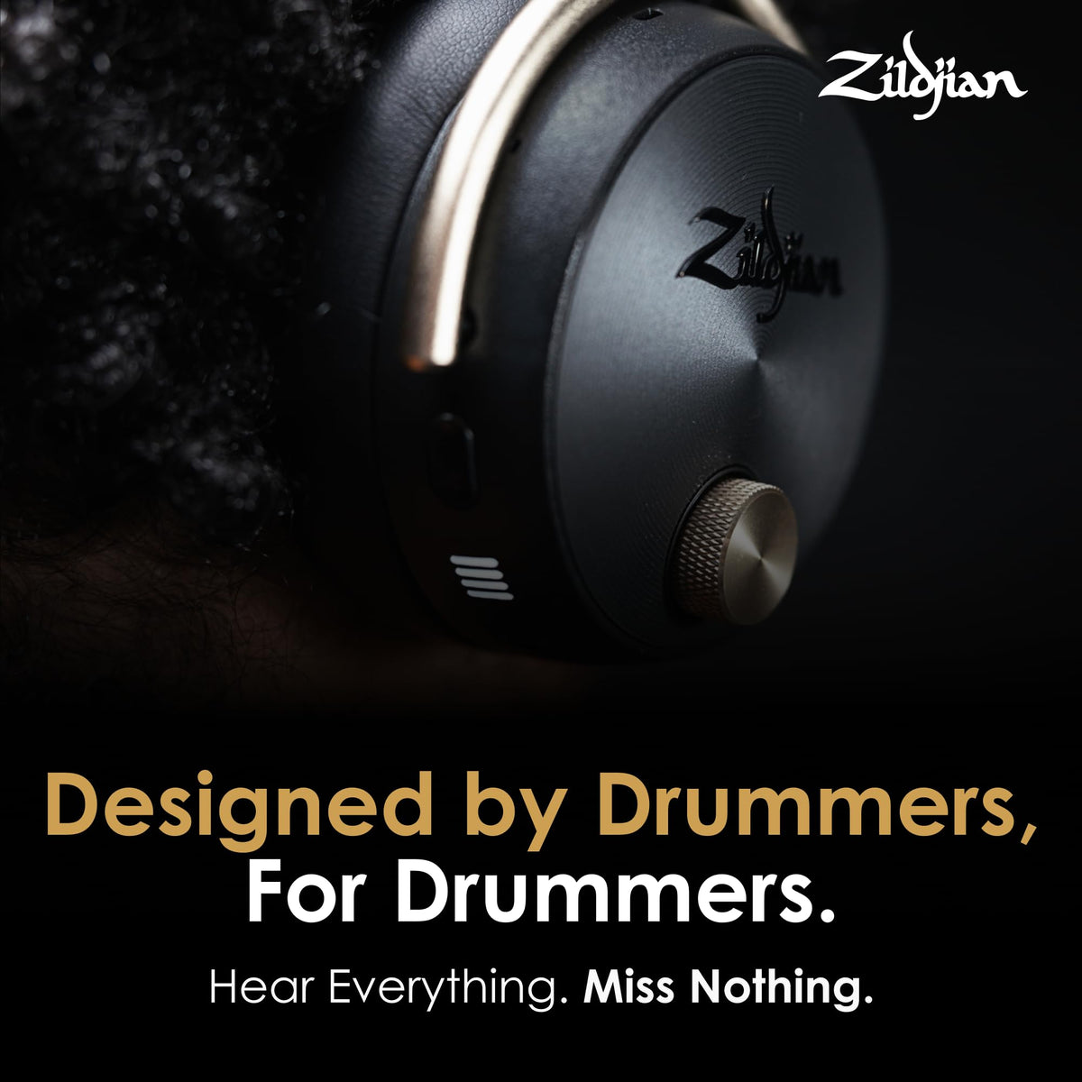 Zildjian ALCHEM-E Perfect Tune Over-Ear Headphones - Black