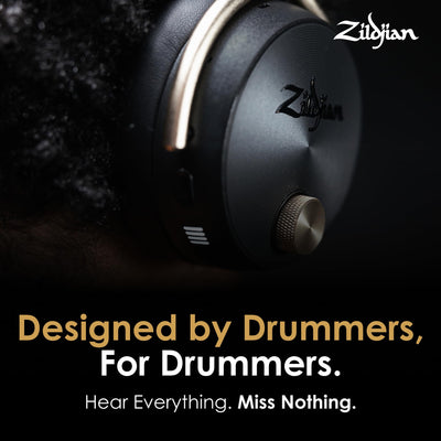 Zildjian ALCHEM-E Perfect Tune Over-Ear Headphones - Black