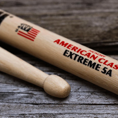 Vic Firth X5A American Classic Extreme 5A Drumsticks - 6 Pack