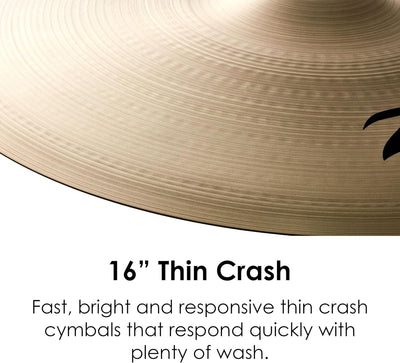 Zildjian A0223 16" A Thin Crash Cymbal