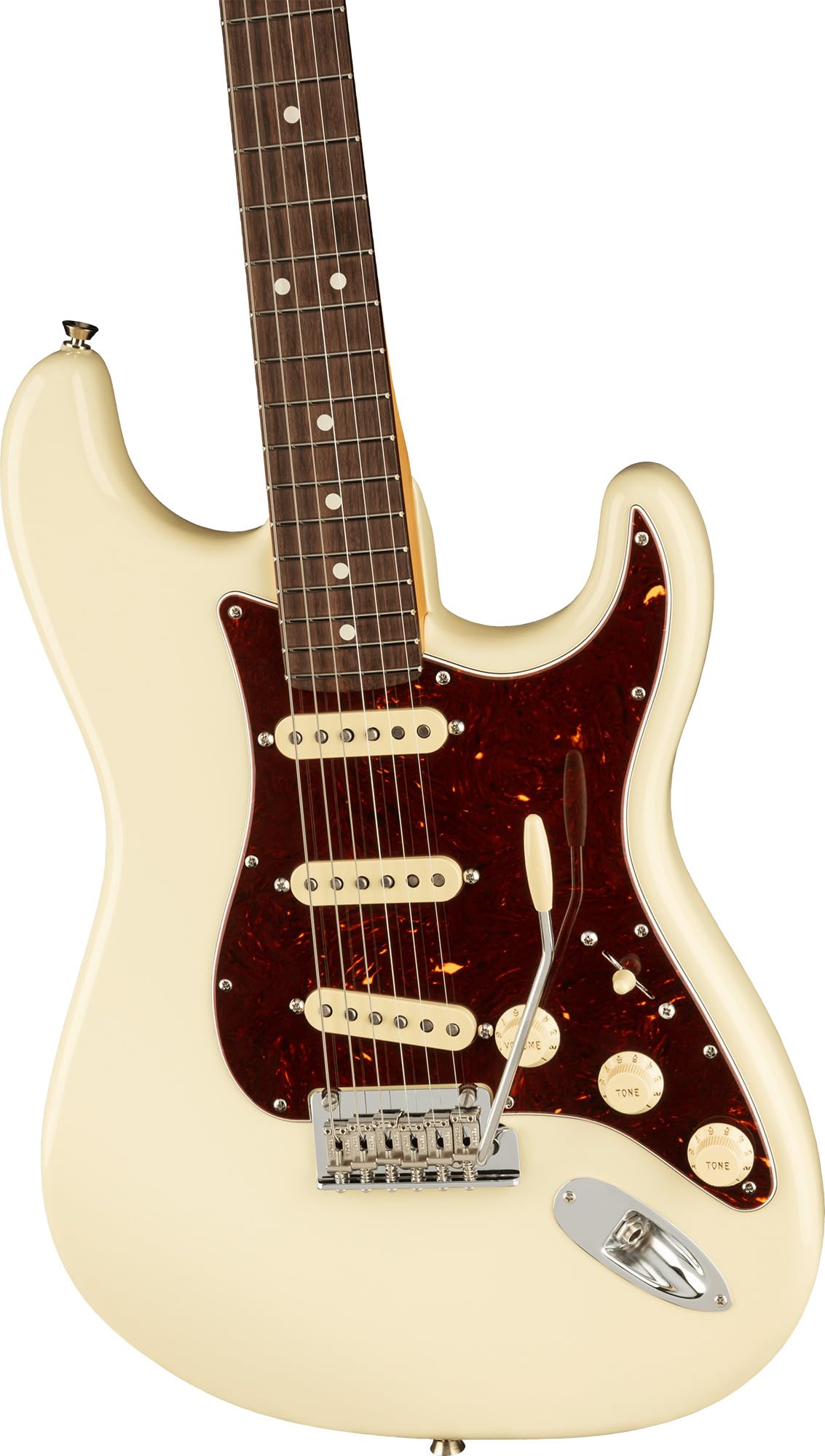Fender American Professional II Stratocaster - Olympic White w/ Guitar Cleaning Kit