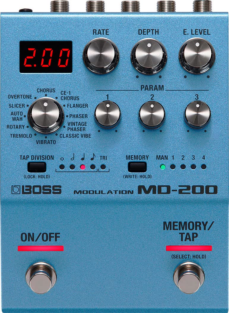 Boss MD-200 Modulation w/ Instrument Cable