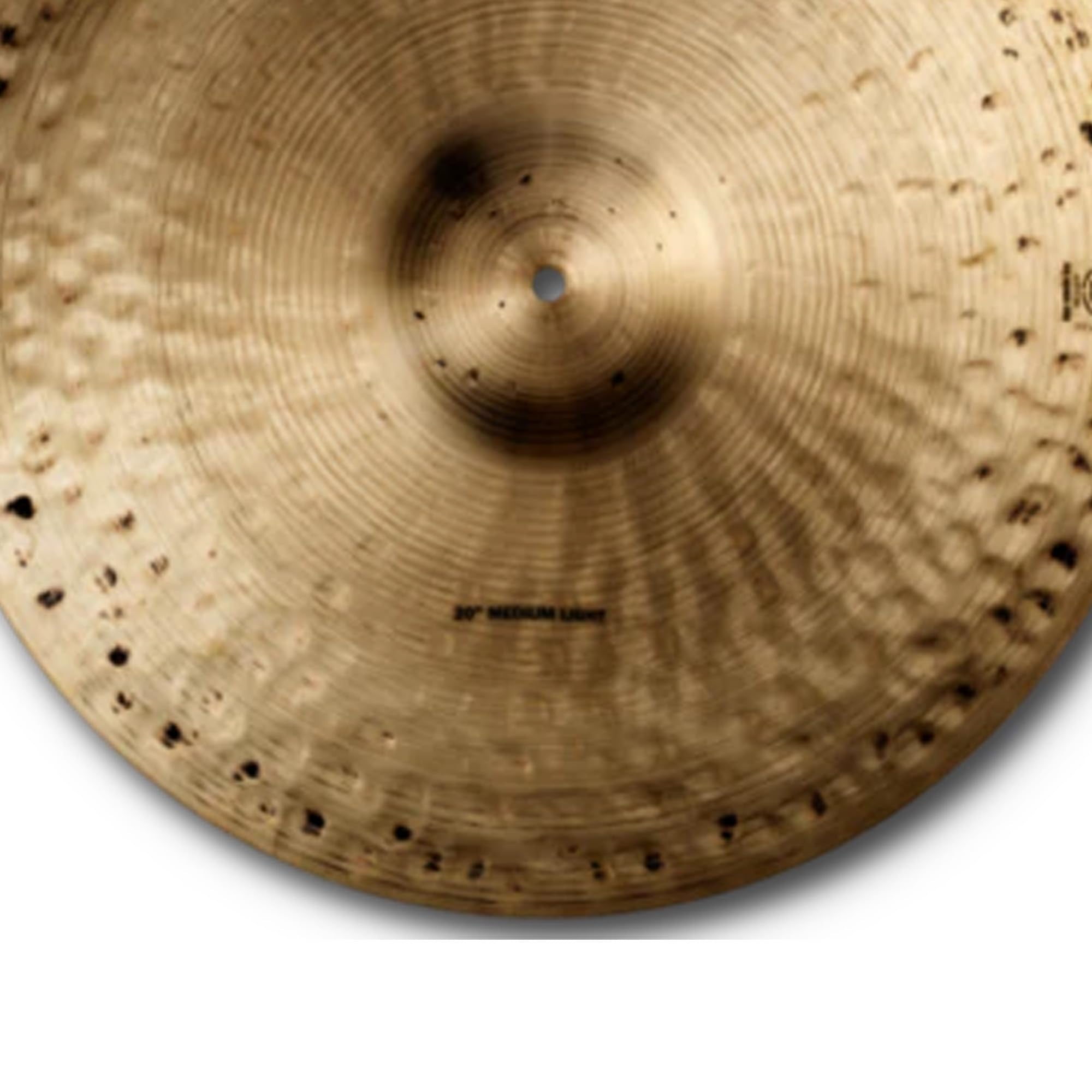 Zildjian K1009 20" K Constantinople Orchestral Cymbal, Medium Light - Single w/ Drumstick Bag