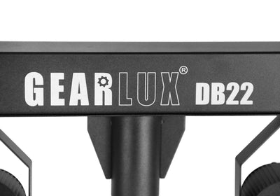 Gearlux 4-in-1 LED Party Bar Derby Light 2 X 6PCS 8-Watt RGBW Bright LEDs and 2 X 2PCS 10-Watt Warm LEDs