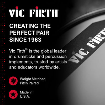 Vic Firth PAD6D 6" Double-Sided Practice Pad