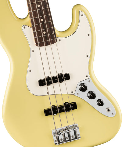 Fender Player II Jazz Bass - Hialeah Yellow w/ Cleaning Kit