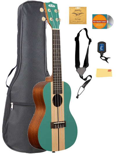 Kala KA-SURF-WIPEOUT Surf Wipeout Concert Ukulele w/ Gig Bag