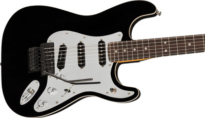 Fender Tom Morello Stratocaster - Black w/ Guitar Cleaning Kit