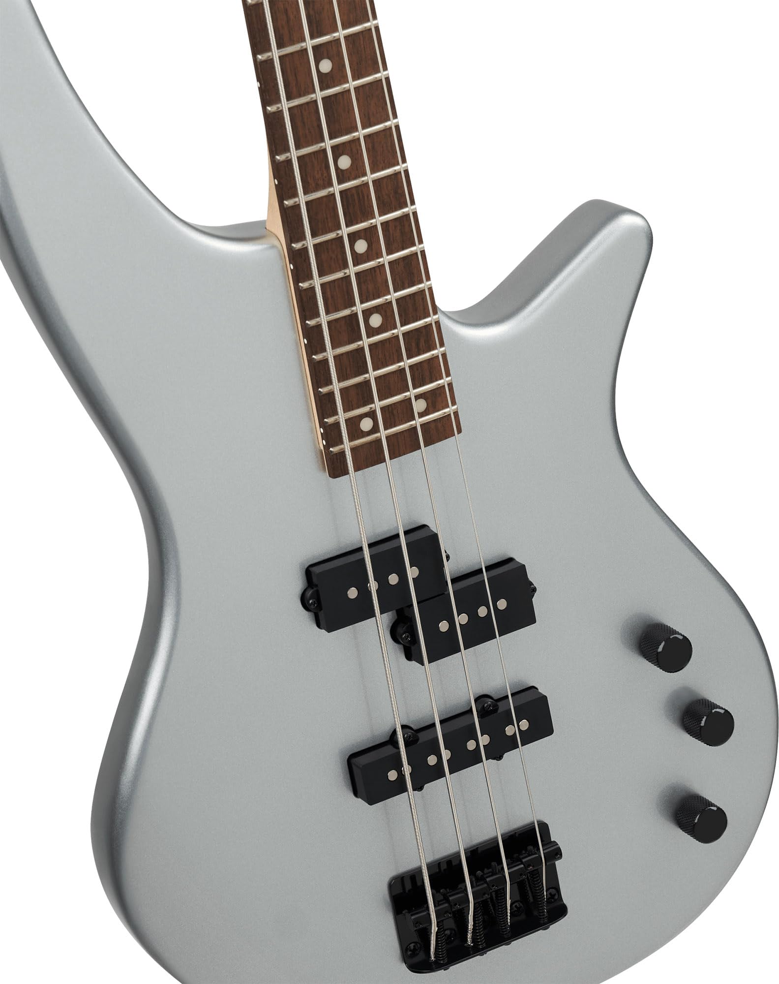 Jackson JS Series Spectra Bass JS2 Electric Bass Guitar - Quicksilver w/ Strap