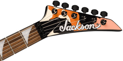 Jackson X Series Soloist SLX DX Electric Guitar - Butterscotch Camo w/ Instrument Cable