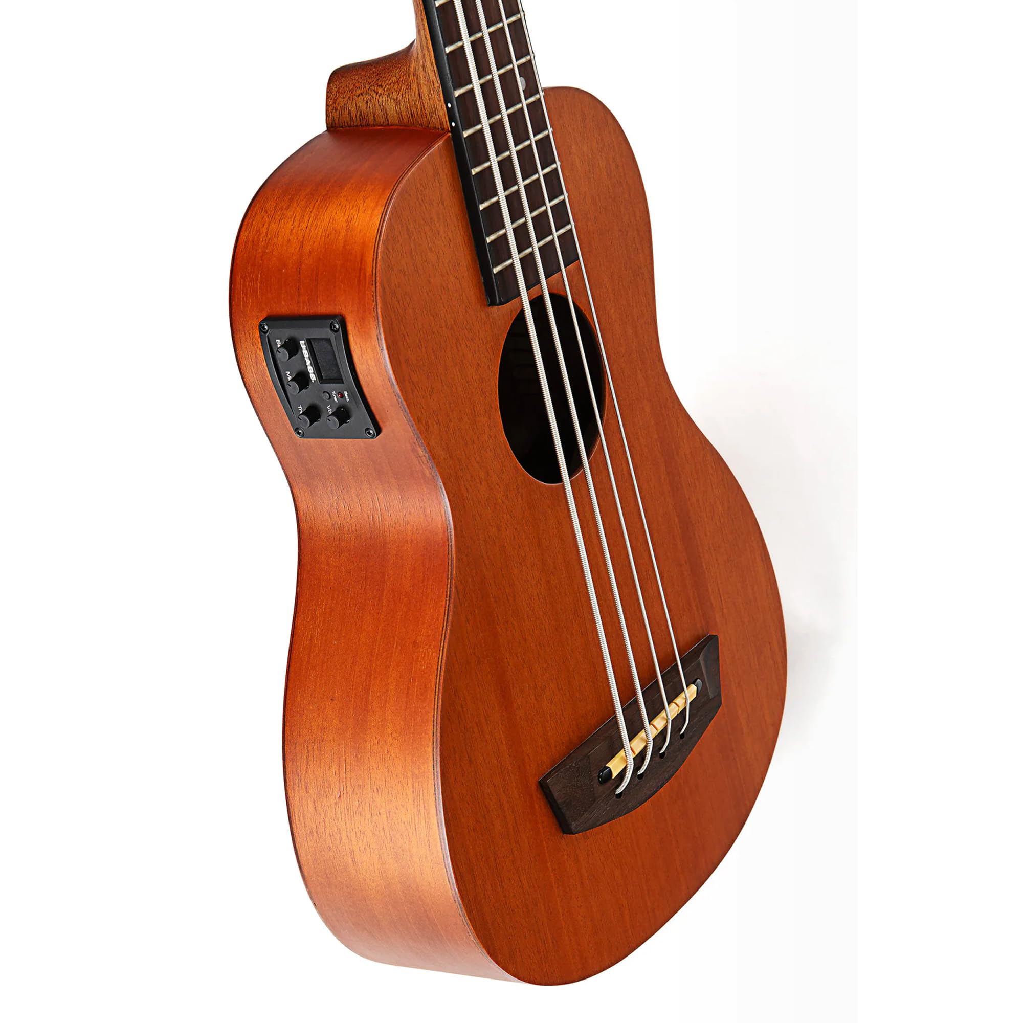 Kala U-BASS-NOMAD-FS Nomad Mahogany U-Bass Acoustic-Electric Ukulele Bass