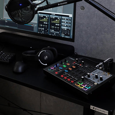 Yamaha AG08 Live Streaming 8-Channel Mixer - Black