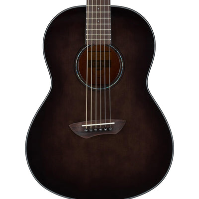 Yamaha CSF1M Parlor Acoustic Guitar - Translucent Black