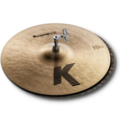 Zildjian K0909 14" K Mastersound Hi-Hat Cymbals Pair w/ Drumstick Bag