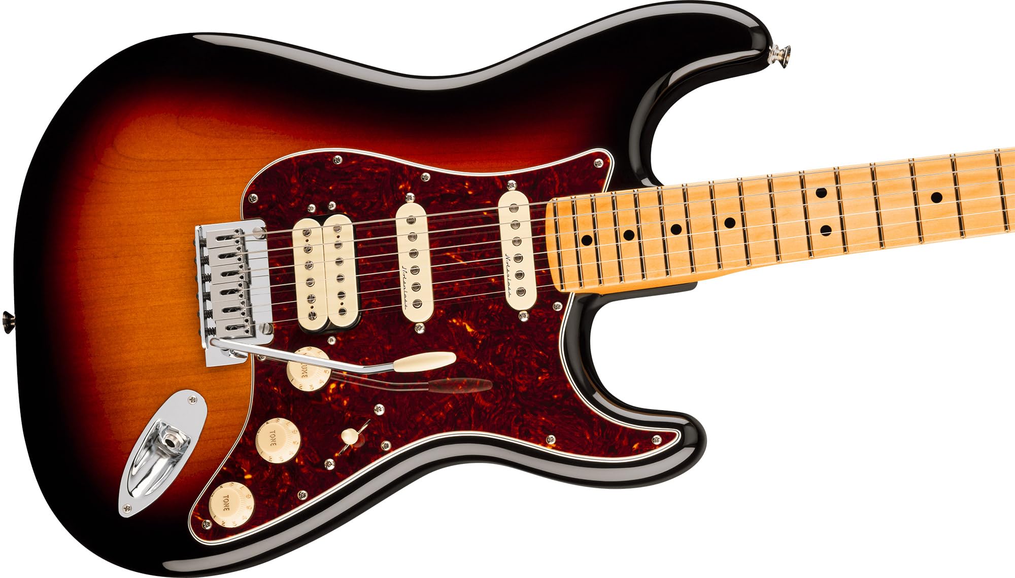 Fender Player II Modified Stratocaster HSS - 3-Color Sunburst w/ Cleaning Kit