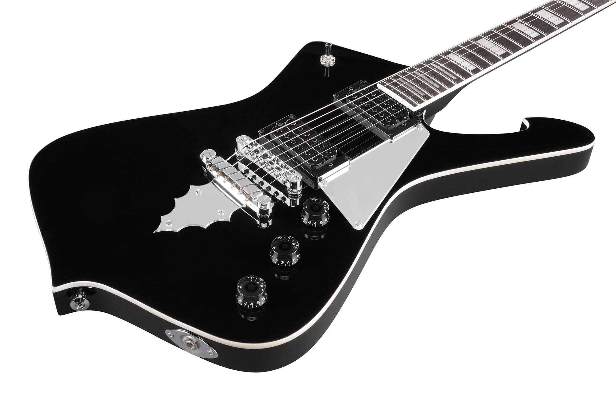 Ibanez PS60 Paul Stanley Electric Guitar - Black w/ Gig Bag