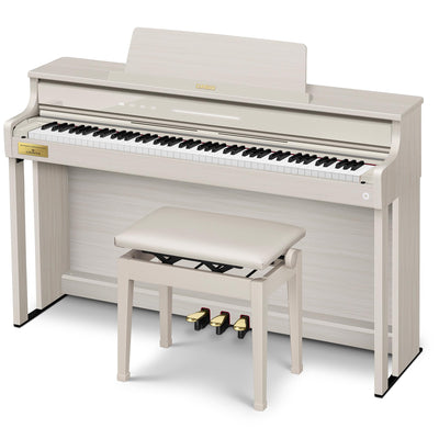 Casio AP-750 Celviano 88-Key Digital Piano - Gray Beige w/ Adjustable Stand
