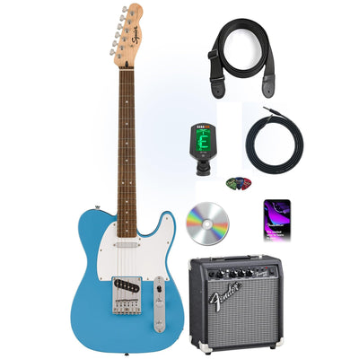 Fender Squier Sonic Telecaster - California Blue w/ Frontman 10G Amplifier