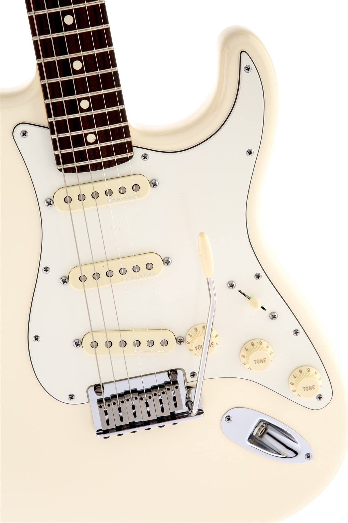 Fender Jeff Beck Stratocaster - Olympic White w/ Tweed Hard Case