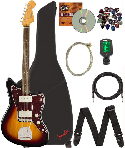 Fender Squier Classic Vibe '60s Jazzmaster - 3-Color Sunburst w/ Gig Bag