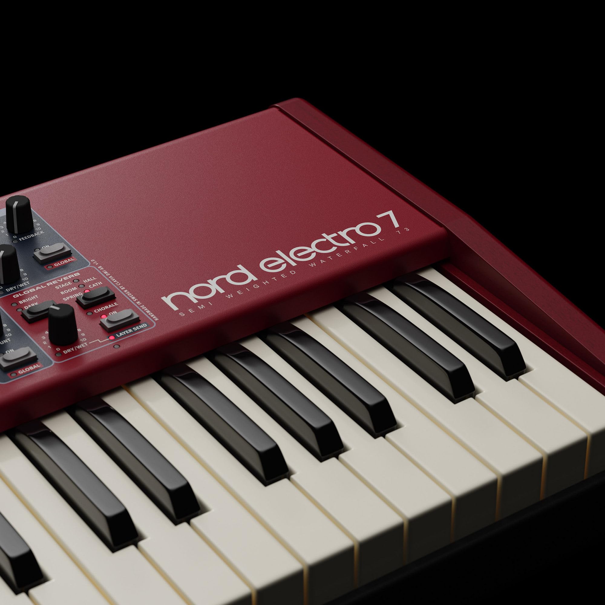 Nord Electro 7 73-Keys Semi-Weighted Waterfall Keyboard w/ Stand
