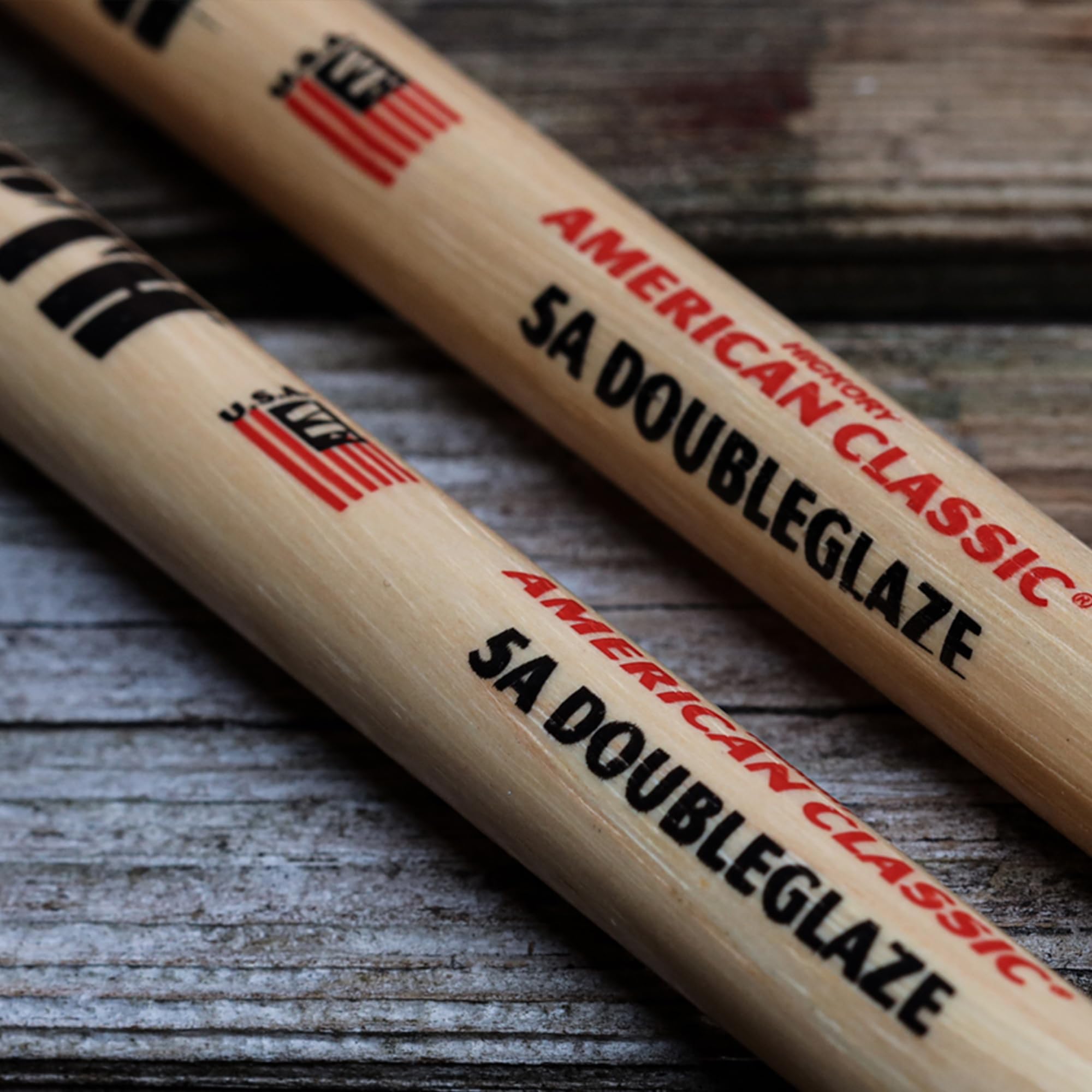 Vic Firth American Classic 5A Double Glaze Drumsticks - 3 Pack