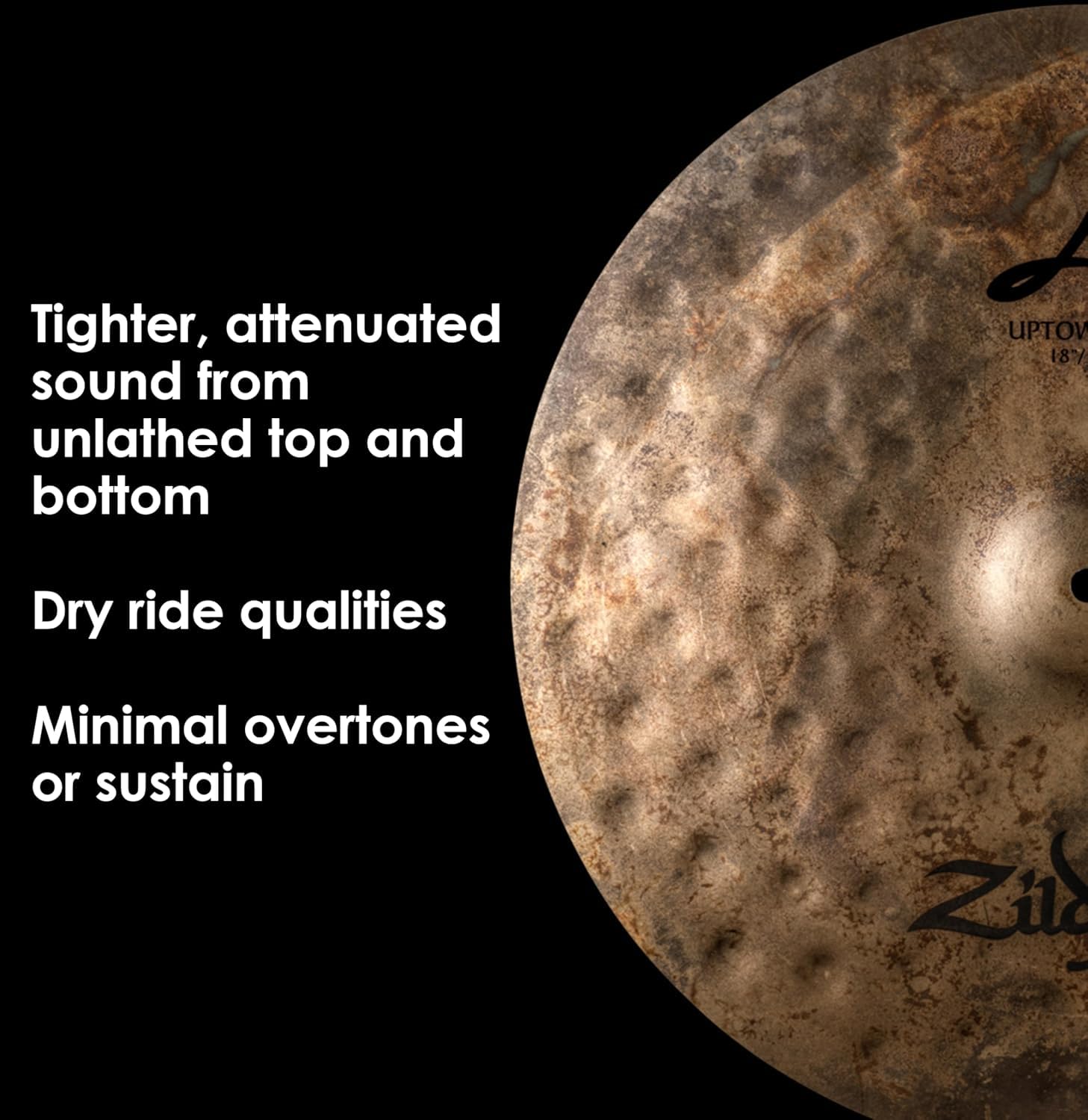 Zildjian A0119 18" A Uptown Ride Cymbal