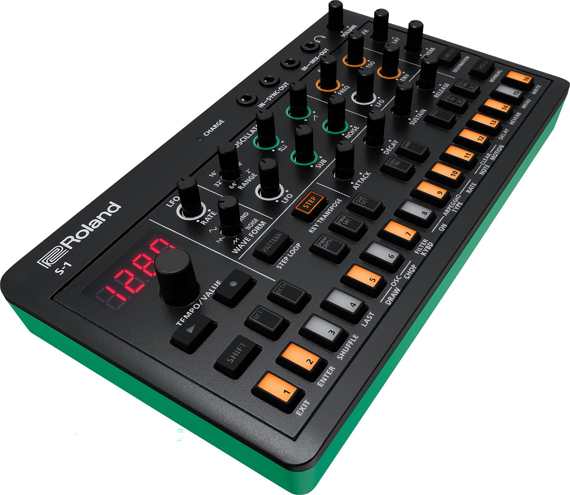 Roland S-1 Tweak Synthesizer w/ Audio Cable