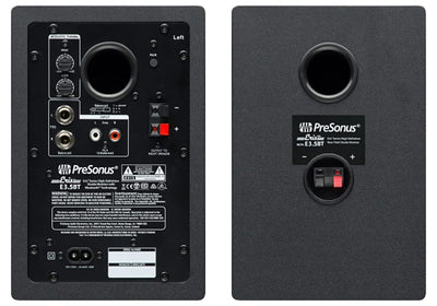 PreSonus Eris E3.5 BT Bluetooth Studio Monitor Pair w/ Monitor Stands