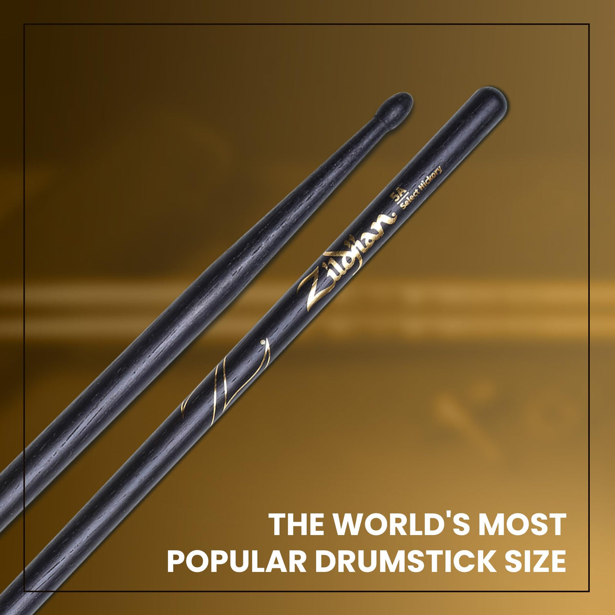 Zildjian 5A Black Drumsticks