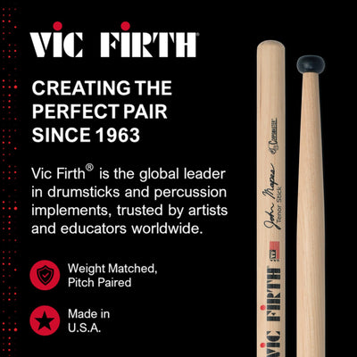 Vic Firth SMAPTS Corpsmaster Multi-Tenor John Mapes Tenor Drumsticks
