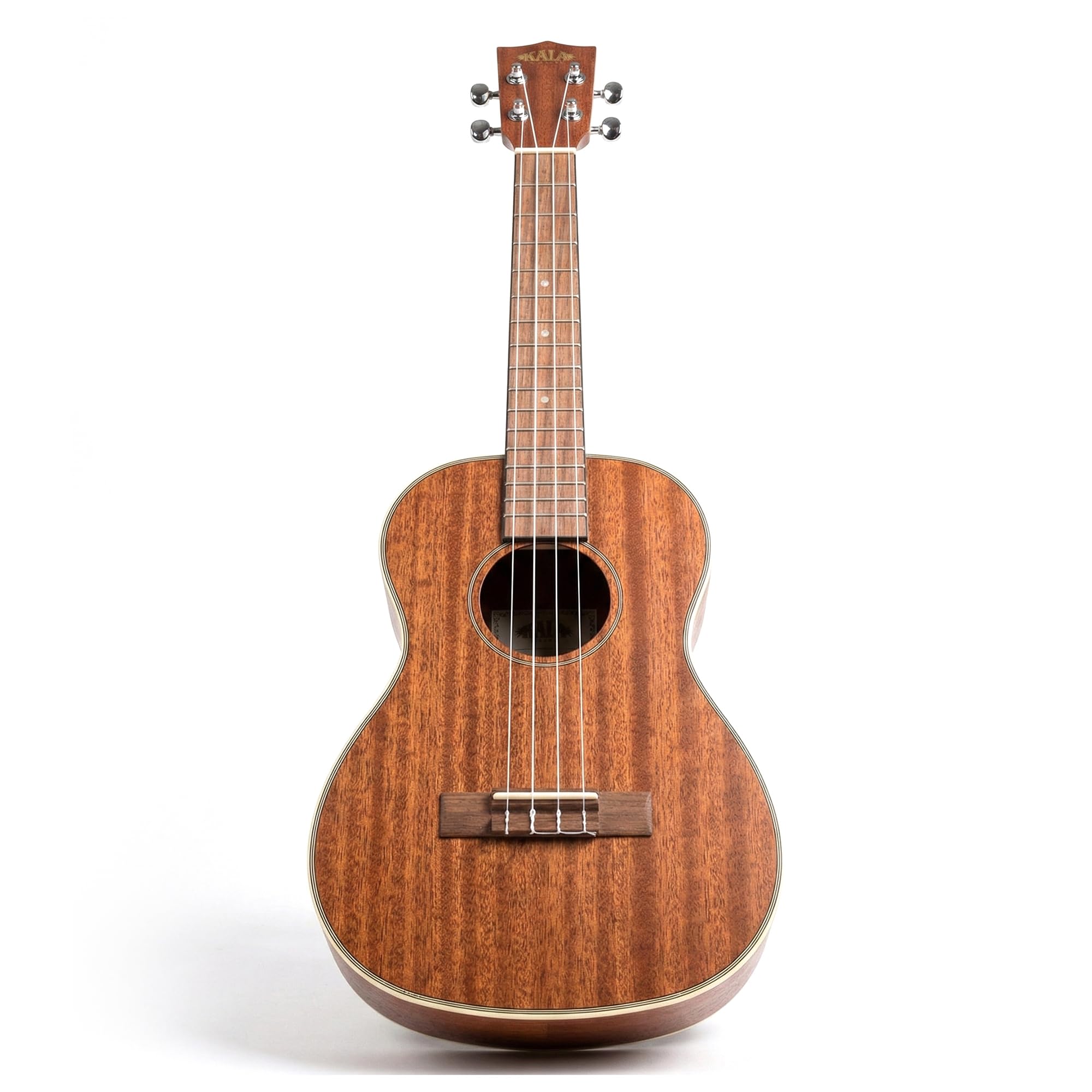 Kala KA-BG Gloss Mahogany Baritone Ukulele - Natural w/ Hard Case