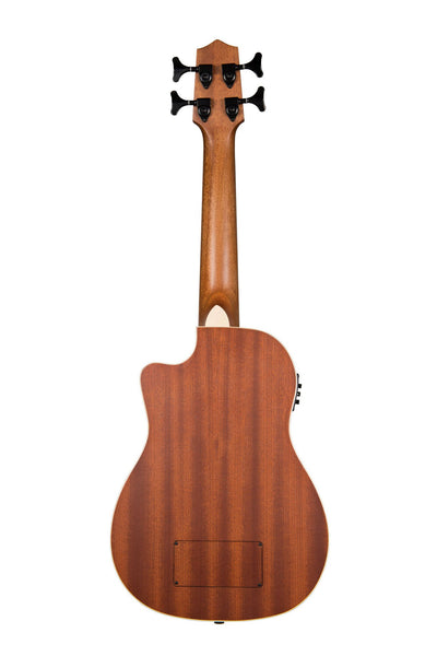 Kala U-Bass-JYMN-FS Journeyman Acoustic-Electric U-Bass Ukulele w/ Hard Case