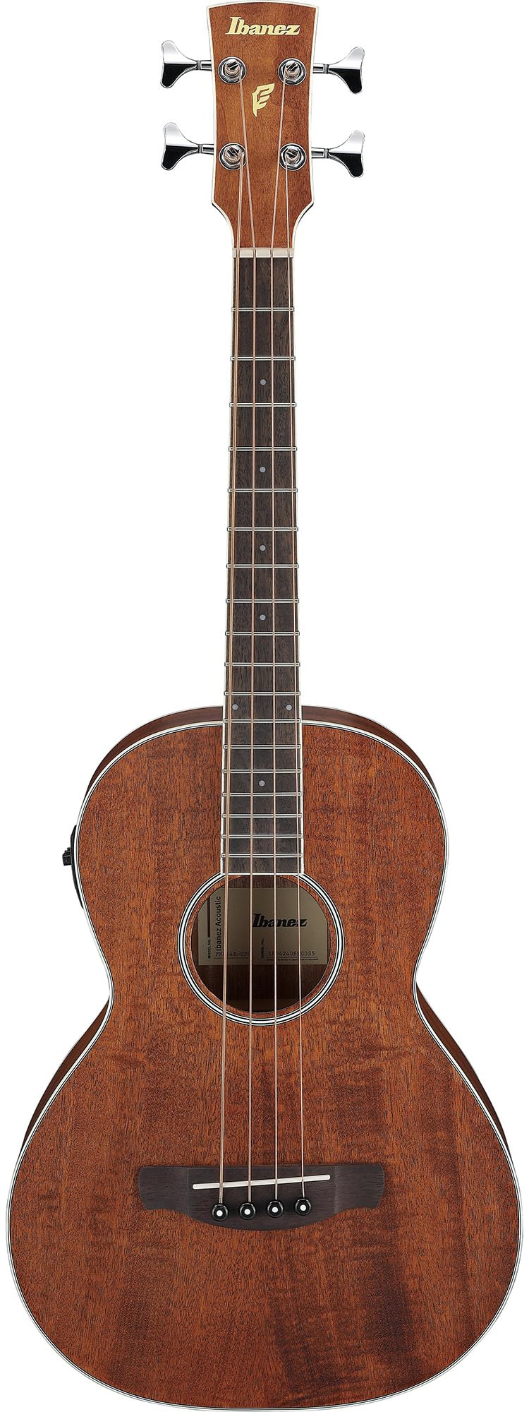 Ibanez PNB14E Acoustic Bass Guitar - Open Pore Natural w/ Gig Bag