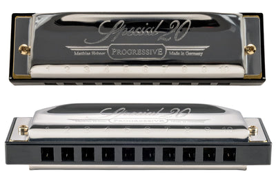 Hohner Special 20 Harmonica - Key of G w/ Zip Pouch