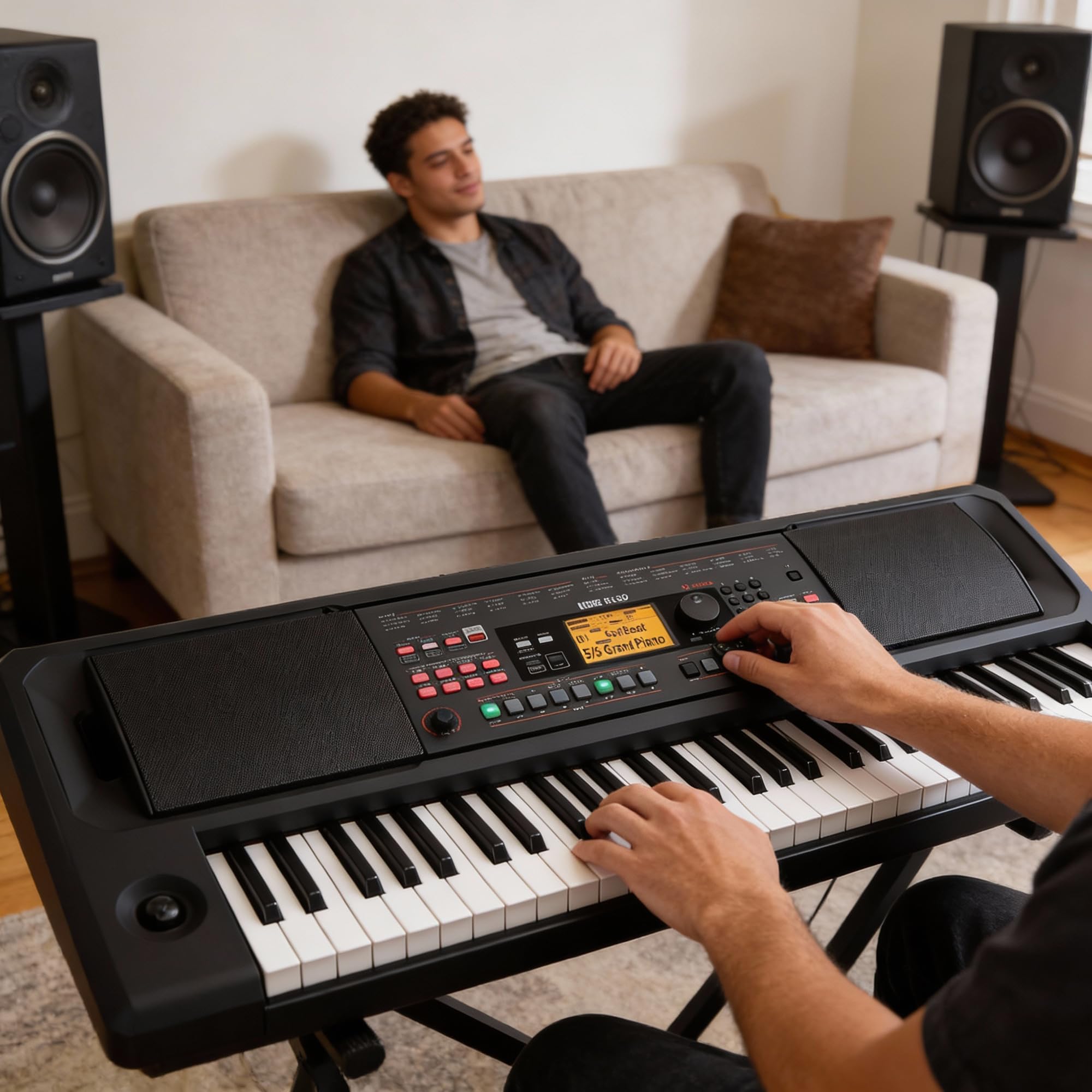 Korg EK-50L Limitless Entertainer Keyboard w/ Adjustable Stand