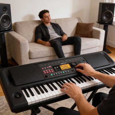 Korg EK-50L Limitless Entertainer Keyboard w/ Adjustable Stand
