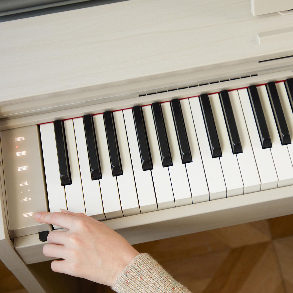 Casio AP-S200 Celviano 88-Key Digital Piano - Gray Beige w/ Adjustable Stand