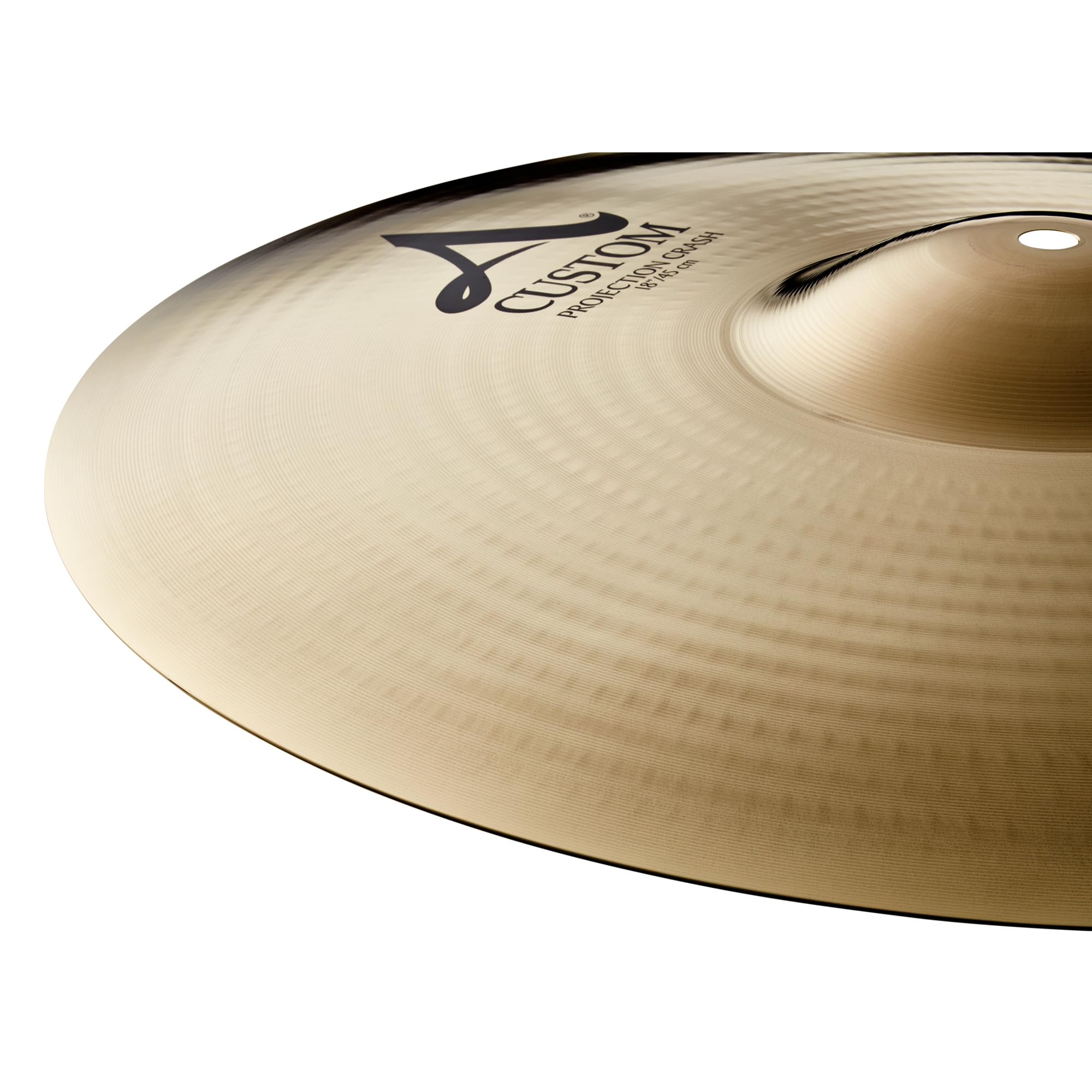 Zildjian A20584 18" A Custom Projection Crash Cymbal w/ Drumstick Bag