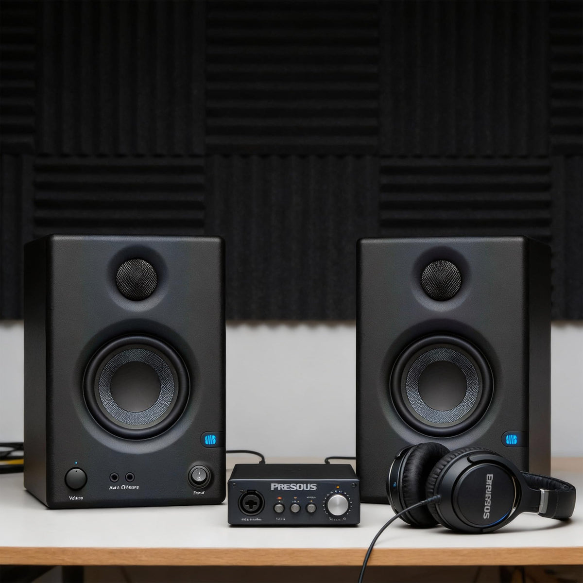 PreSonus Eris E3.5 Studio Monitor Pair w/ Isolation Pads