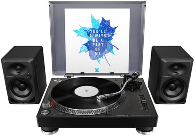 Pioneer DJ PLX-500 Direct Drive Turntable - Black w/ Cleaning Kit