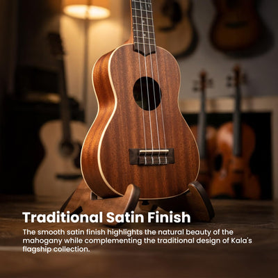 Kala KA-S Satin Mahogany Soprano Ukulele