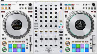 Pioneer DJ DDJ-FLX10 4-Channel Professional DJ Controller - White w/ Carrying Case