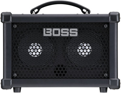 Boss Dual Cube LX Portable Bass Guitar Combo Amplifier w/ Instrument Cable