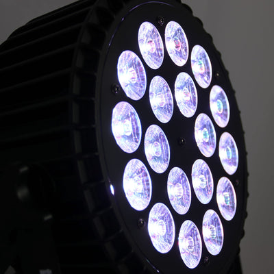 Gearlux SP184 18-LED 10-Watt RGBW Four-in-One LED PAR Stage Light