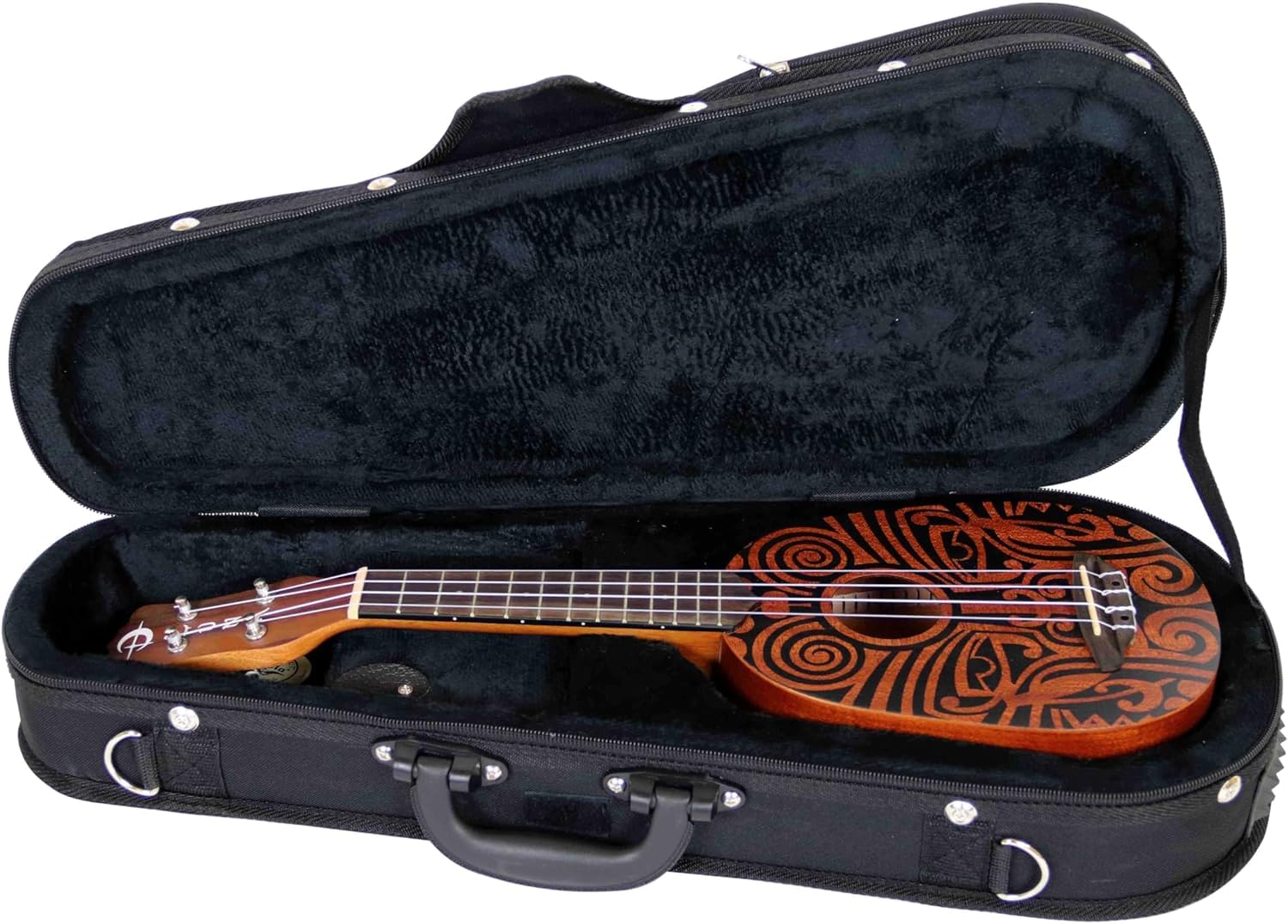 Gearlux Pineapple Ukulele Polyfoam Case (22-Inch Length)
