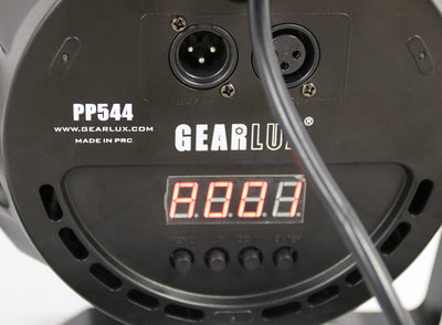 Gearlux PP544 54-LED 1-Watt RGBW Four-in-One LED Stage Light