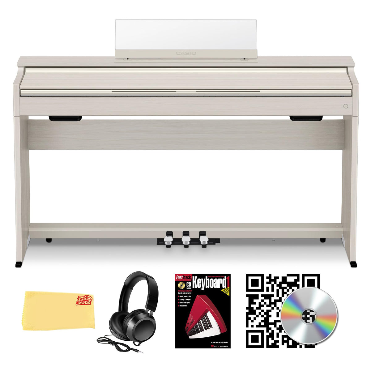 Casio AP-S200 Celviano 88-Key Digital Piano - Gray Beige w/ Cover
